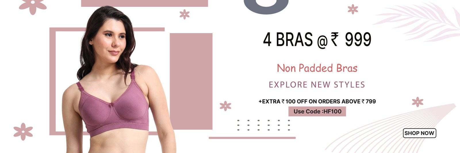 4 Bras For 999