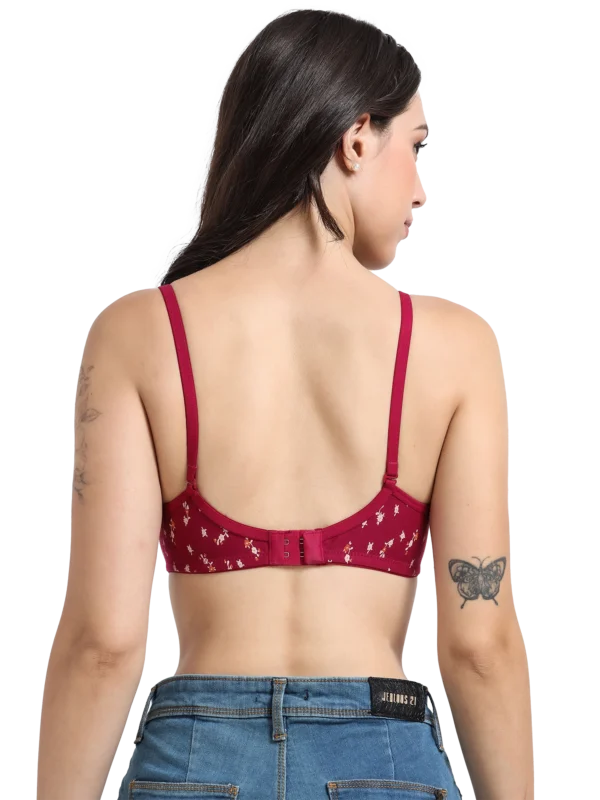 Machau Lingerie Premium Full Coverage T-Shirt Bra –Cool Print - Image 2