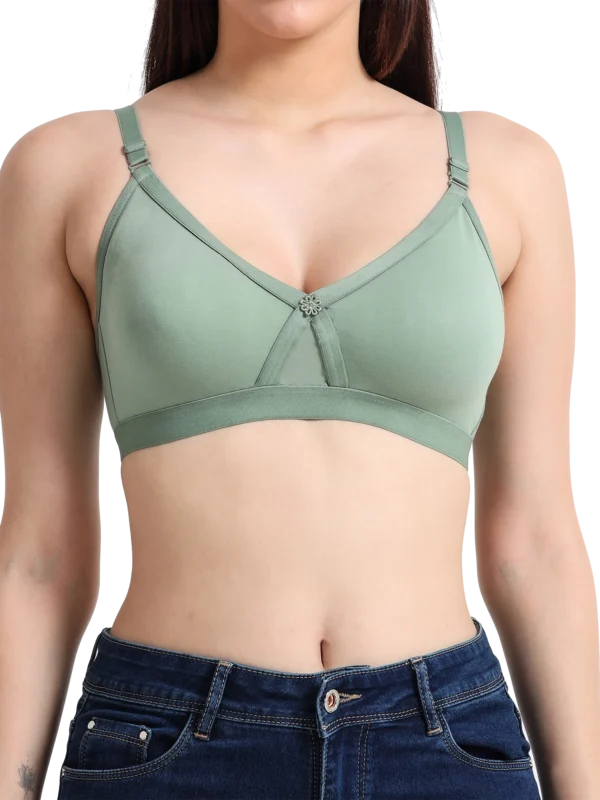Machau Lingerie Premium T-Shirt Bra – Comfortable, Stylish & Supportive Everyday Bra with Smooth Finish and Multiple Color - X-Fit - Image 3