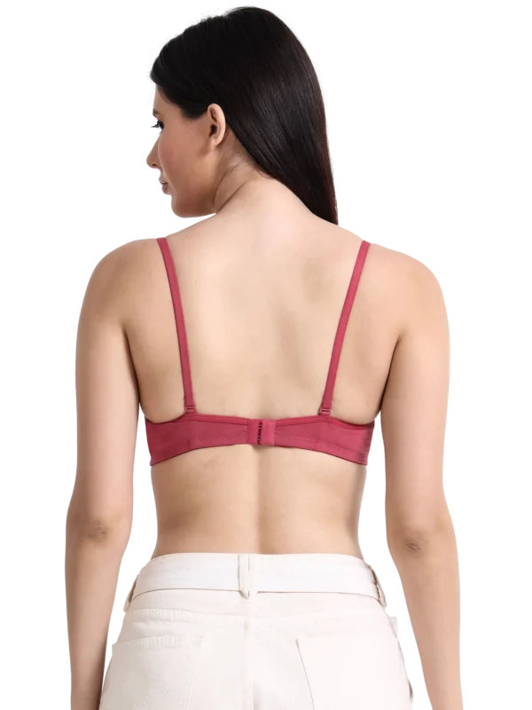 Machau Lingerie Demi Coverage T-Shirt Bra – Smooth & Stylish Look- Demi - Image 2